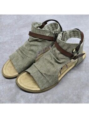 Blowfish Malibu Canvas Open Toe Strappy Sandals